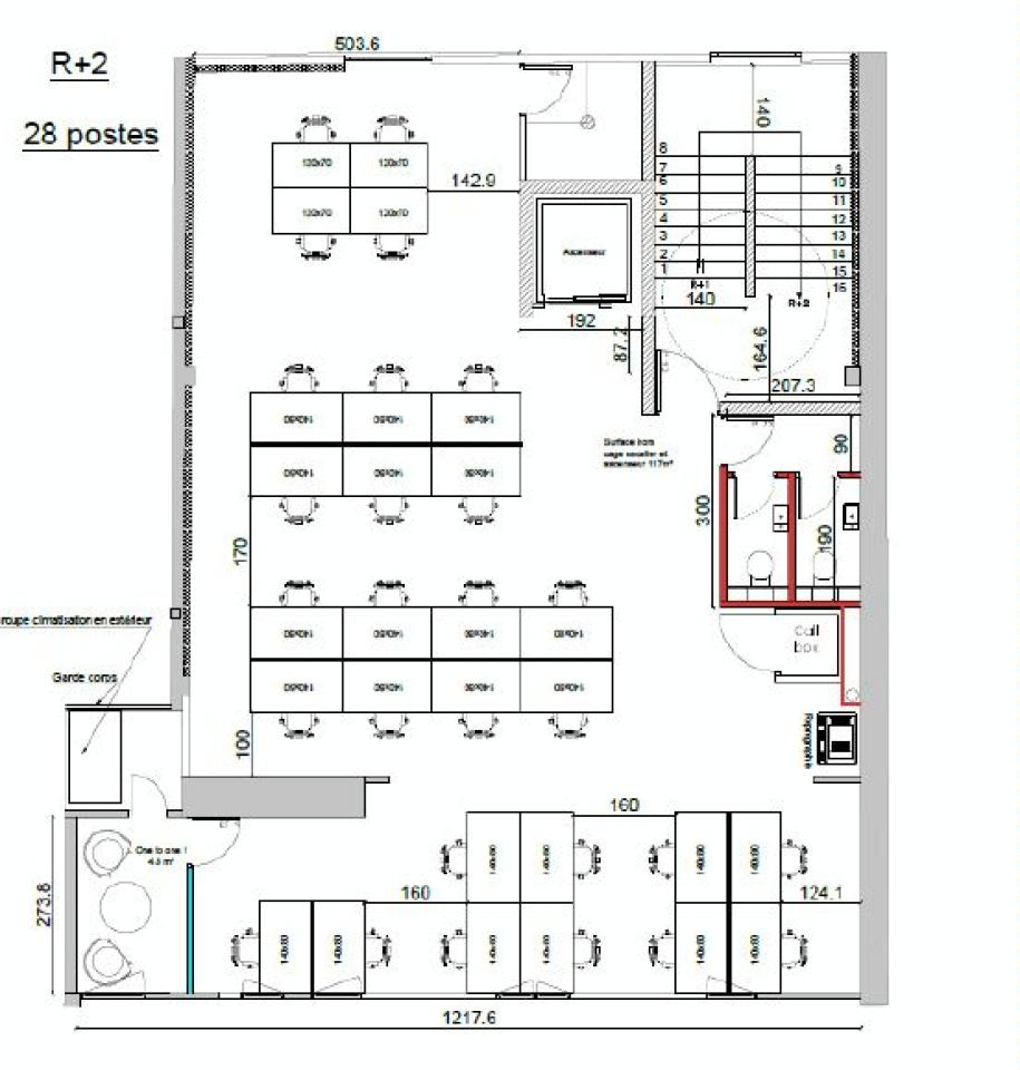 Bureau Paris 427m² Location bureau Paris OLBUR2425994 2